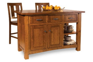 brunswick kitchen island amish made