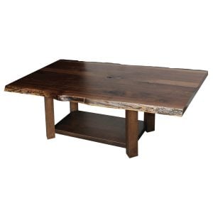 Romance24x48WalnutCoffeeTablewithCardinalBase126408